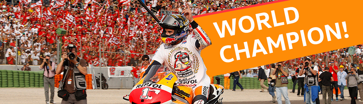 Marc Marquez Wins the MotoGP World Championship!