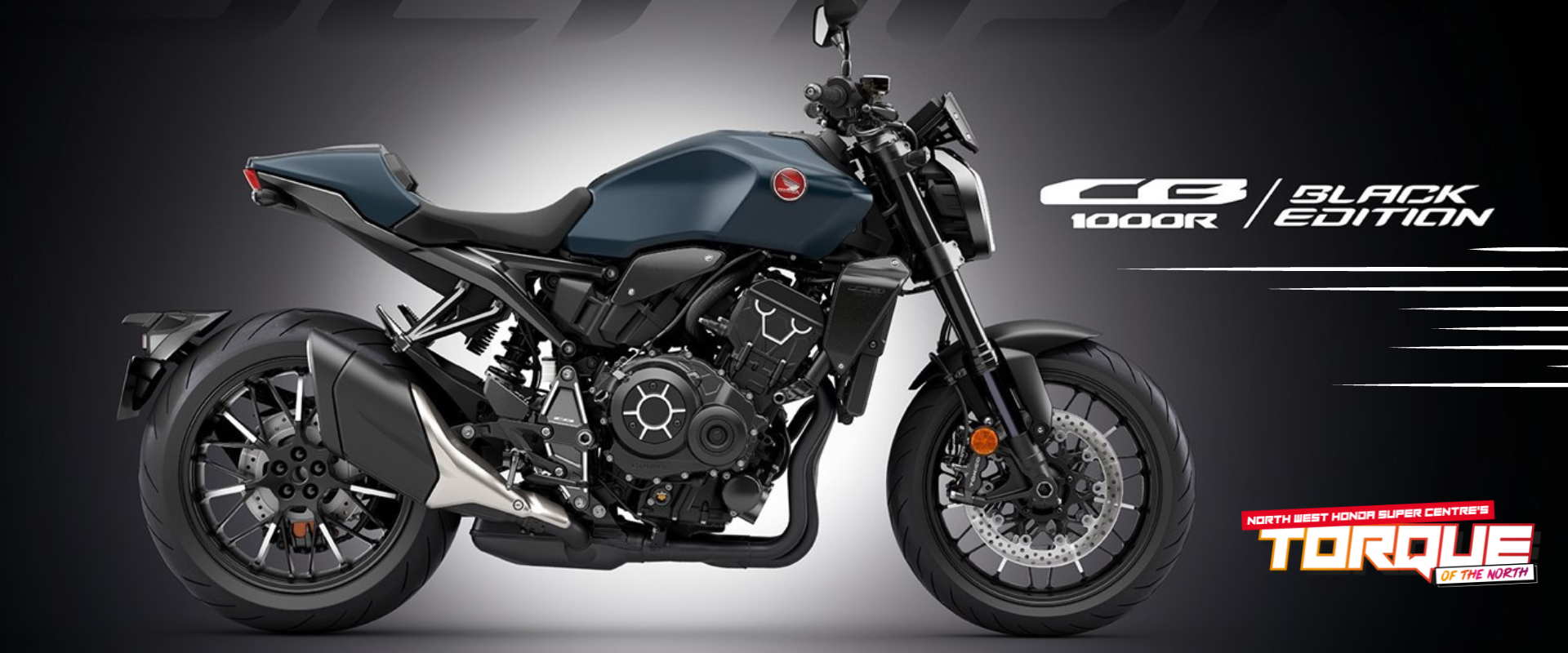 Welcome to the dark side with the brand-new Honda CB1000R