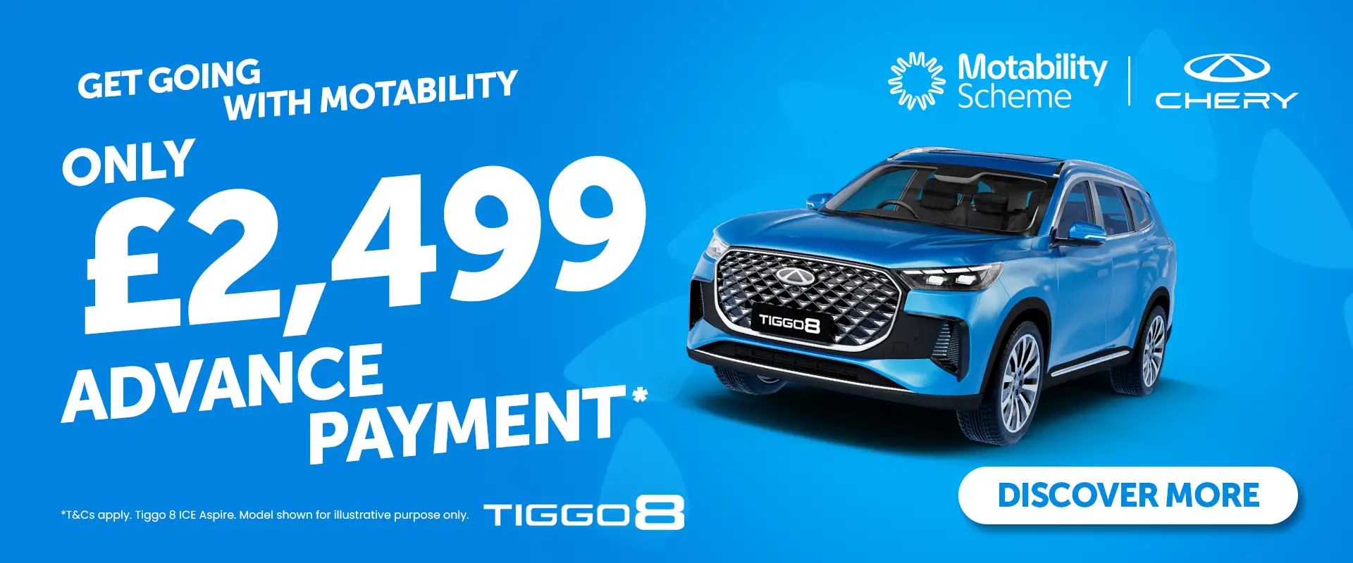 Chery Tiggo 8 Motability