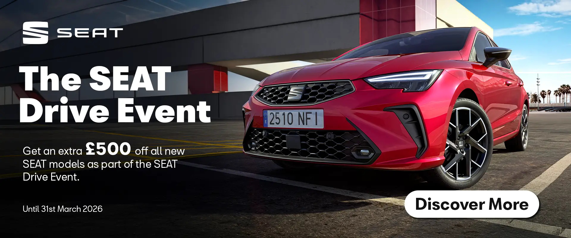 SEAT Drive Event Extra £500 Off 