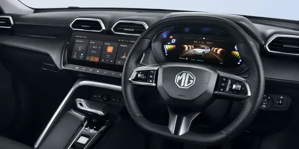 MG ZS Hybrid+ interior