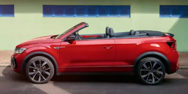 Volkswagen T‑Roc Cabriolet roof open