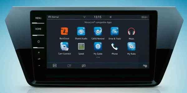 Volkswagen Touran infotainment and technology